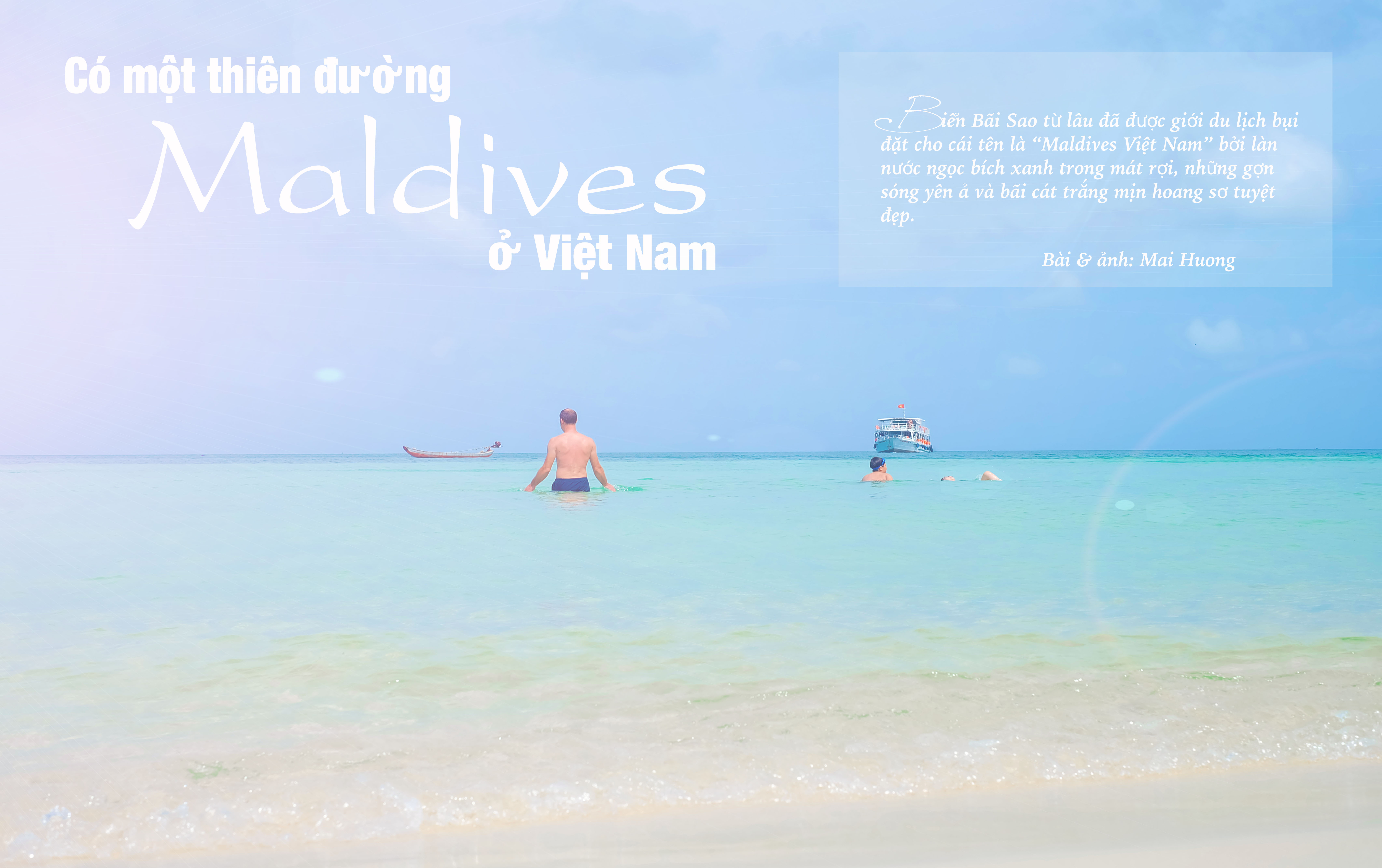 Có một thiên đường Maldives ở Việt Nam